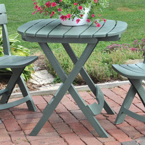 Nivedita Folding Plastic/Resin Bistro Table & Reviews Birch Lane